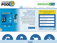 Tablet Screenshot of controlpool.com